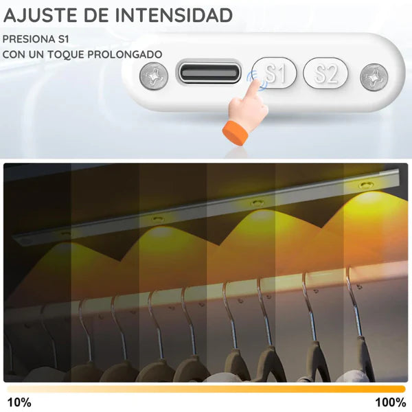 LumiSense®: Barra Luz Led 60Cm