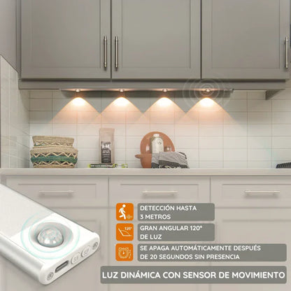 LumiSense®: Barra Luz Led 60Cm