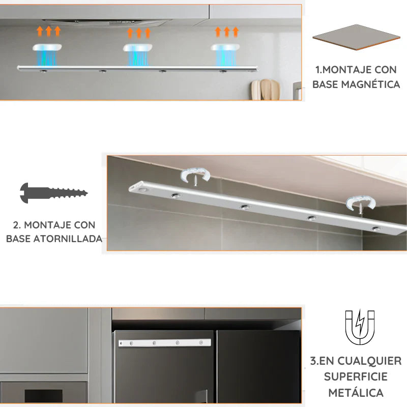 LumiSense®: Barra Luz Led 60Cm